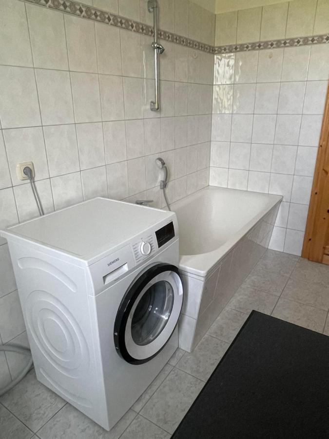 Willa Kleines Haus Am Feld Rehna Zewnętrze zdjęcie